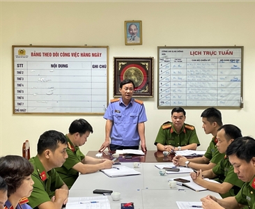 Viện KSND quận Hà Đông kiểm sát trực tiếp việc tiếp nhận, giải quyết TGTBTP...